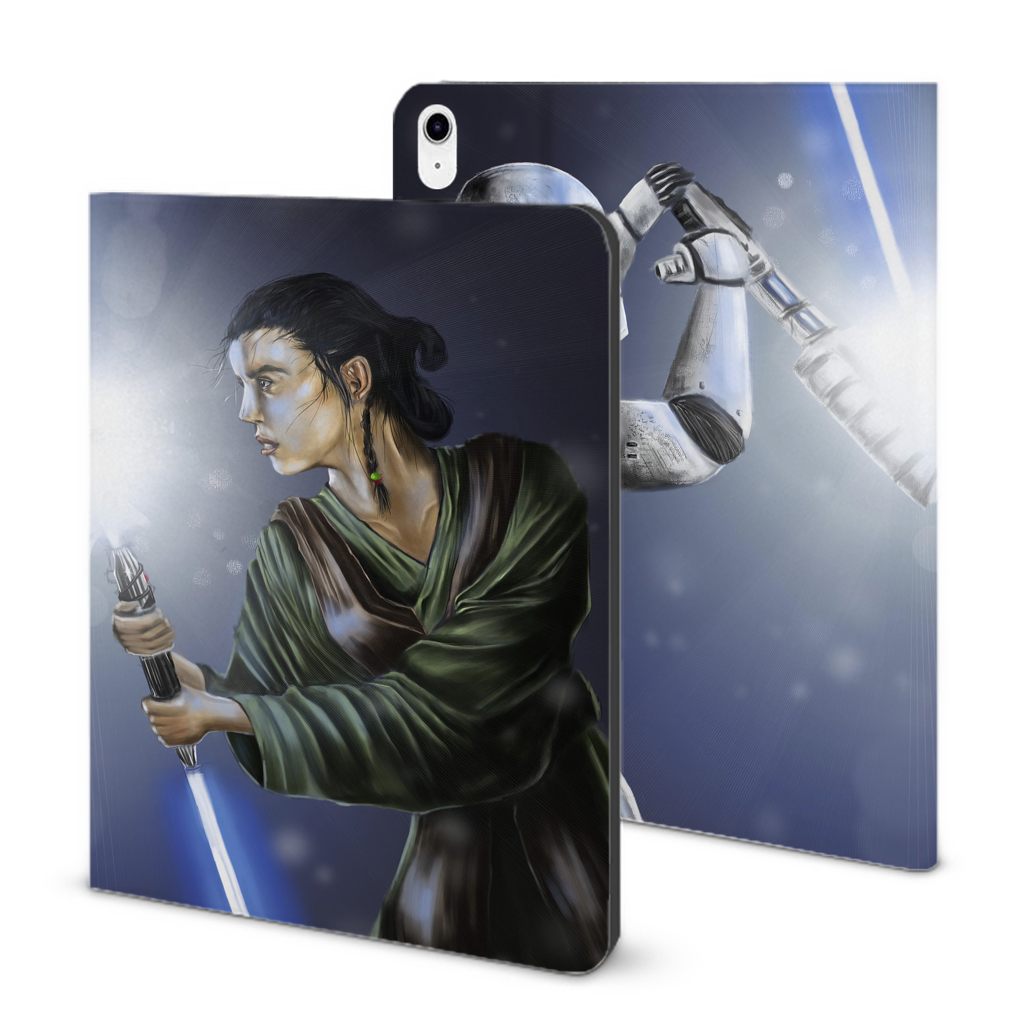 （画像用） スター・ウォーズ Star Wars IPad ケース ブック型 PUレザー TPU 耐衝撃 軽量 薄型 ペン収納なし 全面保護 IPad 各モデル対応